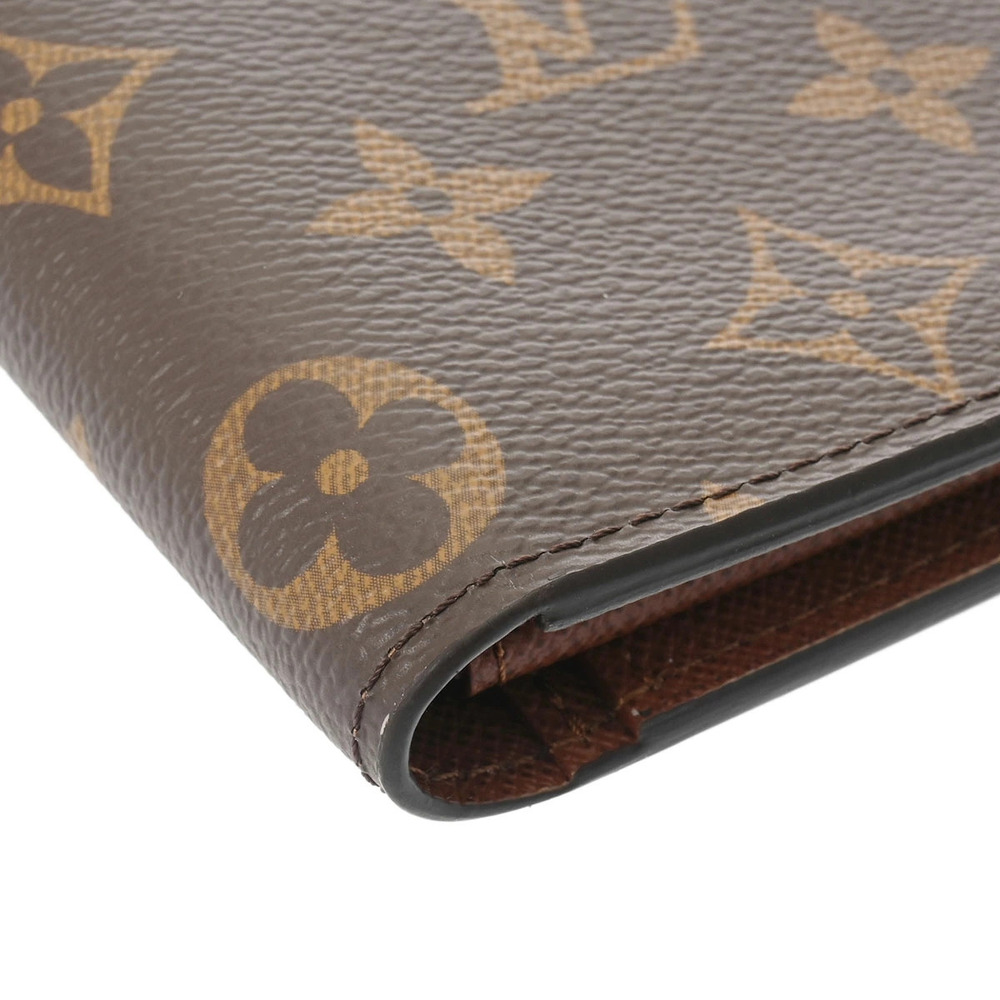 Louis Vuitton Wallet Long Monogram Brazza Portefeuille Brown Canvas - Picture 4 of 8